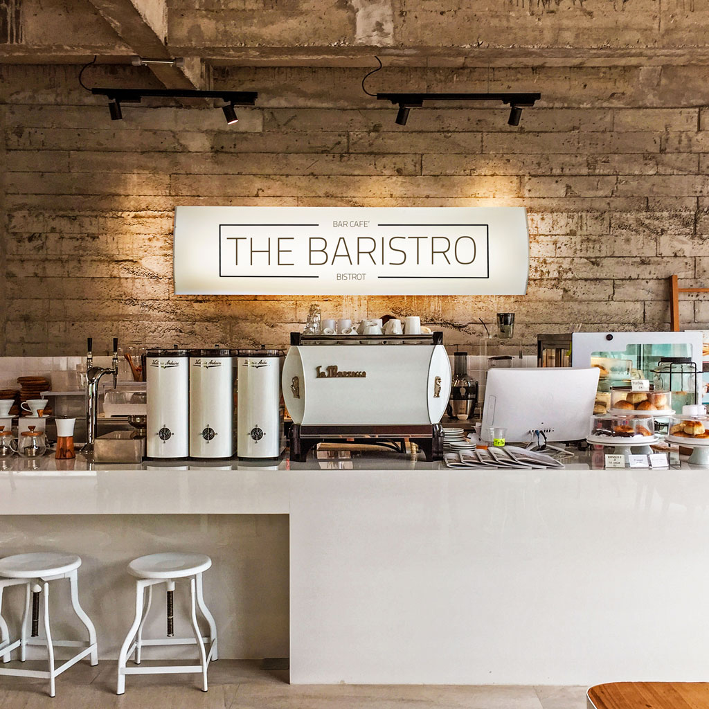 Litos personalizzata - logo bar